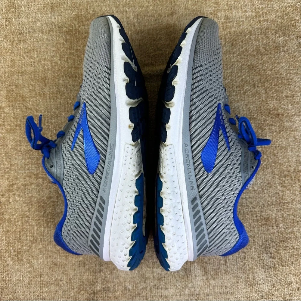 Brooks Adrenaline GTS 20 Blue/Grey Running/Athletic Sneakers M-8 W-9.5